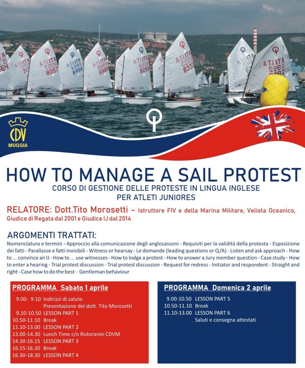 HOW TO MANAGE A SAIL PROTEST