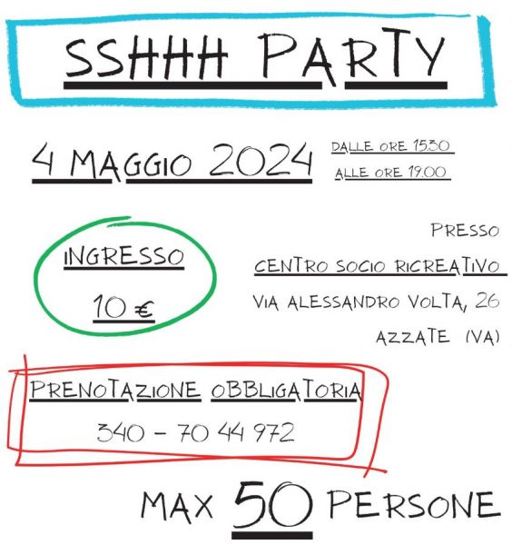 SSHHH PARTY